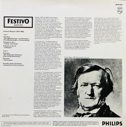 Staatskapelle Dresden / Silvio Varviso : Wagner Overtures (LP, Album)