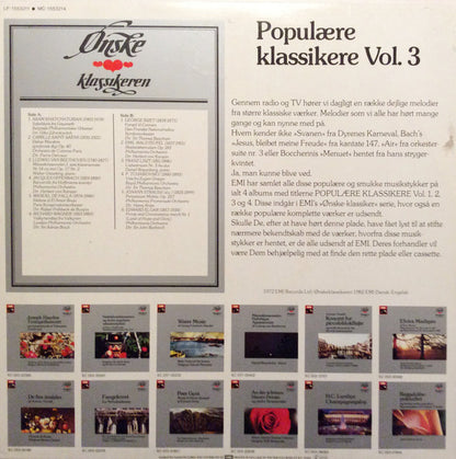 Various : Populære Klassikere Vol. 3 (LP, Comp)