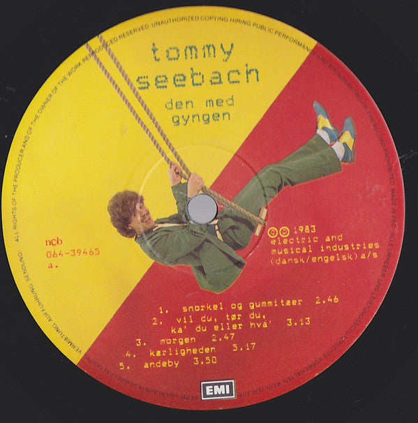 Tommy Seebach : Den Med Gyngen (LP, Album)