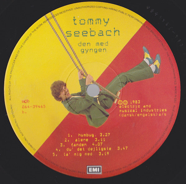 Tommy Seebach : Den Med Gyngen (LP, Album)