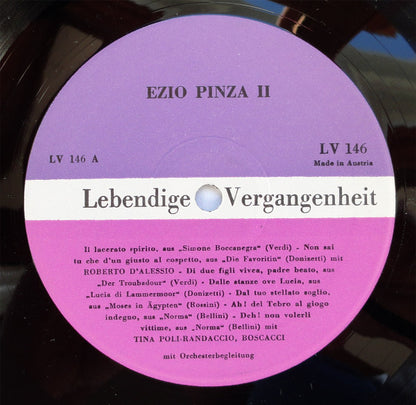 Ezio Pinza : Lebendige Vergangenheit - Ezio Pinza II (LP, Comp, Mono)