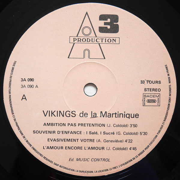 Les Vickings De La Martinique : Djouk (LP, Album)