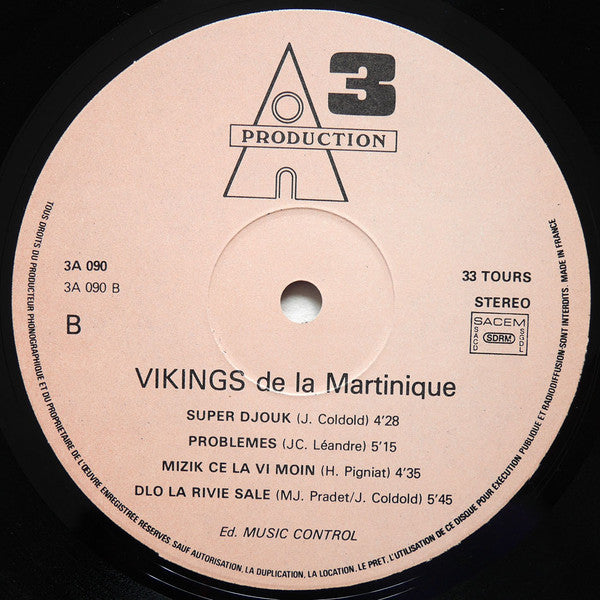 Les Vickings De La Martinique : Djouk (LP, Album)