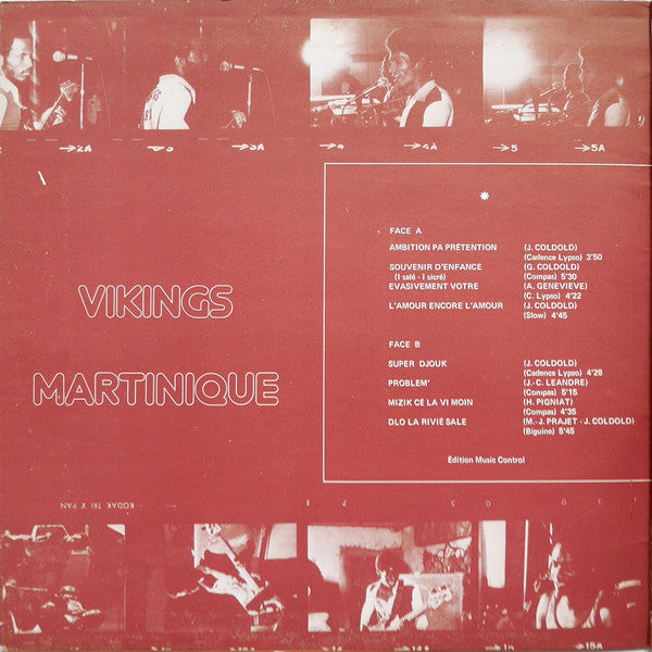 Les Vickings De La Martinique : Djouk (LP, Album)