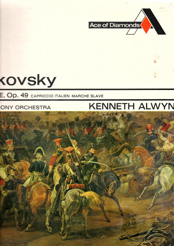 Pyotr Ilyich Tchaikovsky / The London Symphony Orchestra, Kenneth Alwyn : 1812 Overture, Op. 49 · Capriccio Italien · Marche Slave (LP, Album, RE)