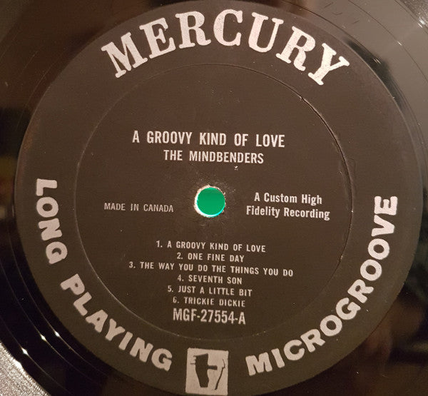 The Mindbenders : A Groovy Kind Of Love (LP, Album, Mono)