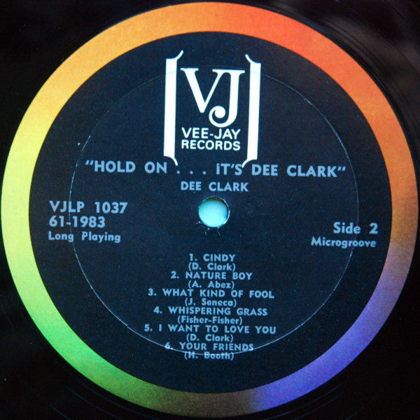 Dee Clark : Hold On....It's Dee Clark (LP, Album, Mono, RP, All)