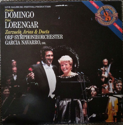 Placido Domingo, Pilar Lorengar, ORF Symphonieorchester, Garcia Navarro : Zarzuela Arias & Duets (LP, Album)