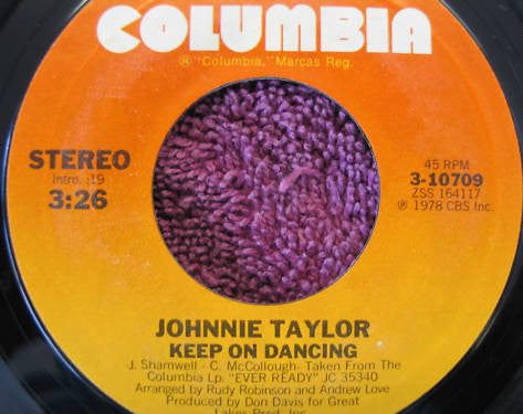 Johnnie Taylor : Keep On Dancing (7")