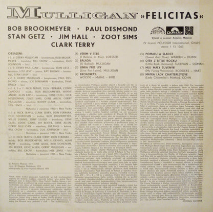 Gerry Mulligan : Felicitas (LP, Comp, RP)