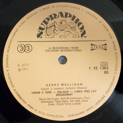 Gerry Mulligan : Felicitas (LP, Comp, RP)