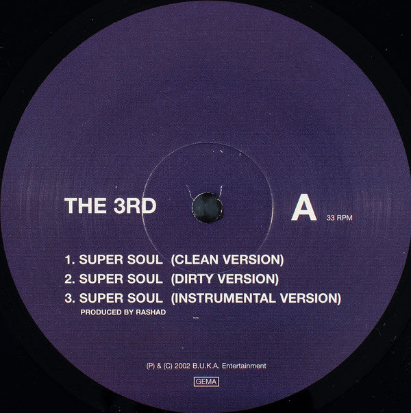 The 3rd : Super Soul (12")