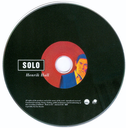 Henrik Hall : Solo (CD, Album, RP, Dic)