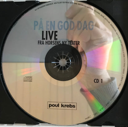 Poul Krebs : På En God Dag - Live Fra Horsens Ny Teater (2xCD, Album + DVD-V)