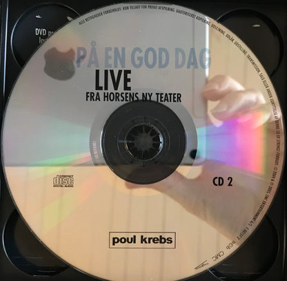 Poul Krebs : På En God Dag - Live Fra Horsens Ny Teater (2xCD, Album + DVD-V)