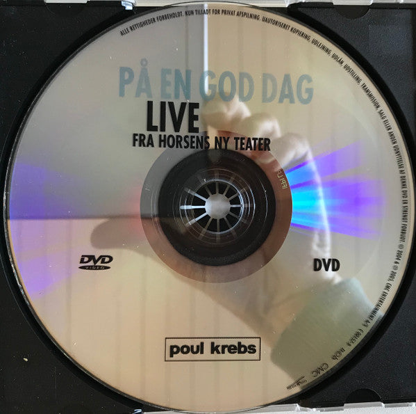 Poul Krebs : På En God Dag - Live Fra Horsens Ny Teater (2xCD, Album + DVD-V)