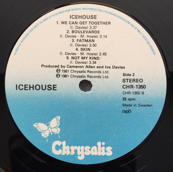 Icehouse : Icehouse (LP, Album)