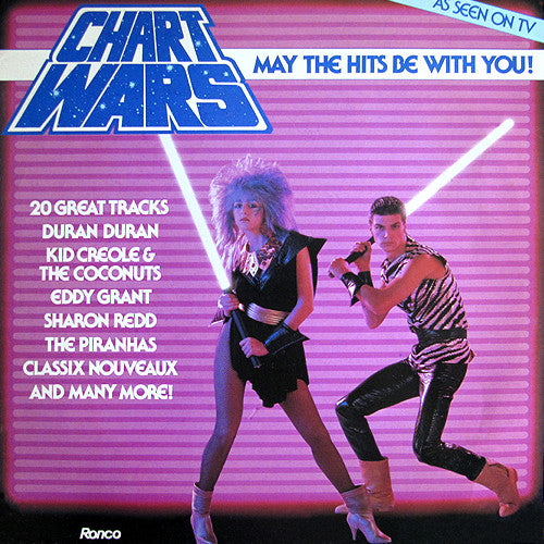 Various : Chart Wars (May The Hits Be With You!) (LP, Comp)