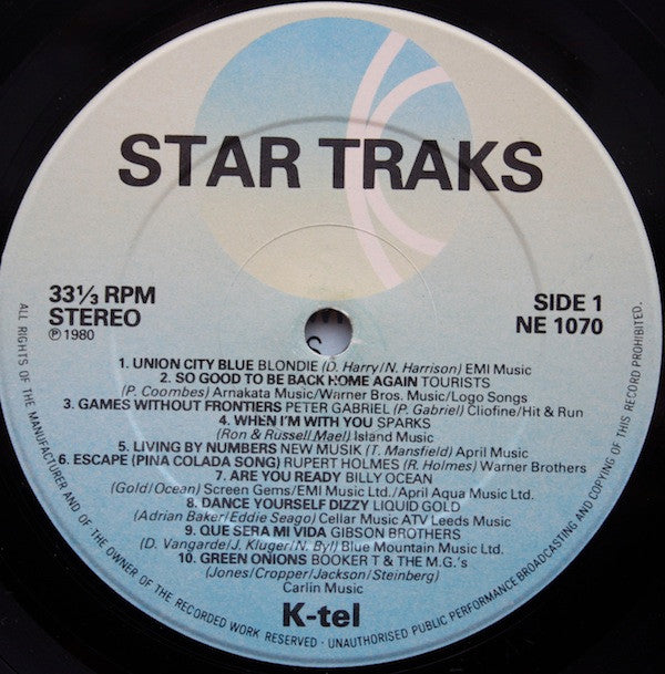 Various : Star Traks (LP, Comp)