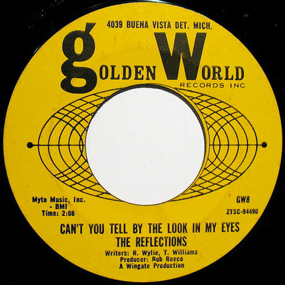 The Reflections (2) : (Just Like) Romeo & Juliet / Can't You Tell By The Look In My Eyes (7", Single, Mono, Styrene, Ter)