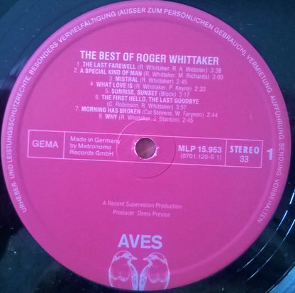 Roger Whittaker : The Best Of Roger Whittaker (LP, Comp)