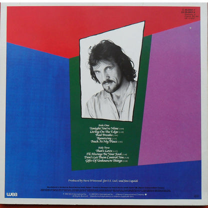 Jim Capaldi : Fierce Heart (LP, Album)