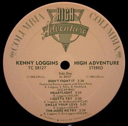 Kenny Loggins : High Adventure (LP, Album, Pit)