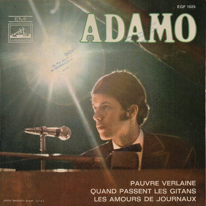 Adamo : Pauvre Verlaine  (7", EP)