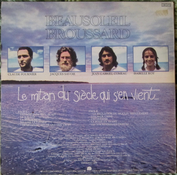 Beausoleil Broussard : Le Mitan Du Siecle Qui S'en Vient... (LP, Album)