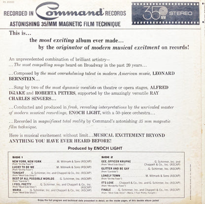 Alfred Drake And Roberta Peters Wih The Ray Charles Singers And Enoch Light And His Orchestra : Alfred Drake And Roberta Peters Sing The Popular Music Of Leonard Bernstein (LP, Album, Gat)