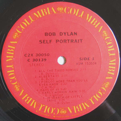 Bob Dylan : Self Portrait (2xLP, Album, San)