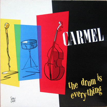 Carmel (2) : The Drum Is Everything (LP, Album)