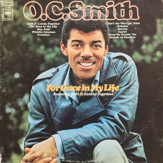 OC Smith : For Once In My Life (LP, Album, San)