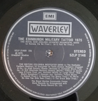 Various : The Edinburgh Military Tattoo 1975 (LP, Album)