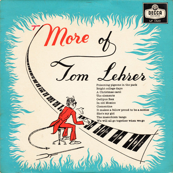 Tom Lehrer : More Of Tom Lehrer (10", Mono, RE)