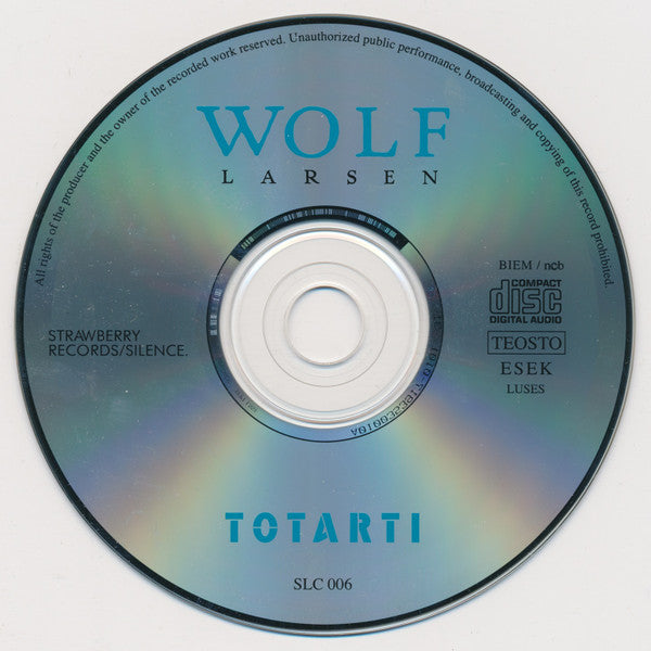 Wolf Larsen : Totarti (CD, Album)