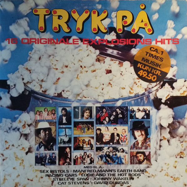 Various : Tryk På (16 Originale Explosions Hits) (LP, Comp)