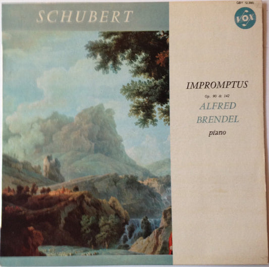 Franz Schubert - Alfred Brendel : Impromptus Op. 90 & 142 (LP, Album, Mono, Blu)