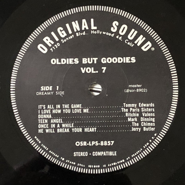 Various : Oldies But Goodies Vol. 7 (LP, Album, Comp, RE, Los)