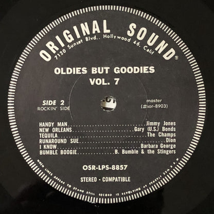 Various : Oldies But Goodies Vol. 7 (LP, Album, Comp, RE, Los)