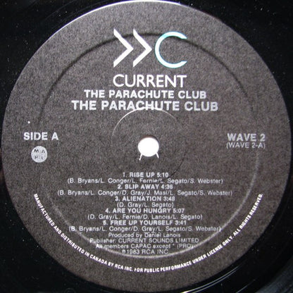 The Parachute Club : The Parachute Club (LP, Album)