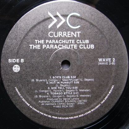 The Parachute Club : The Parachute Club (LP, Album)