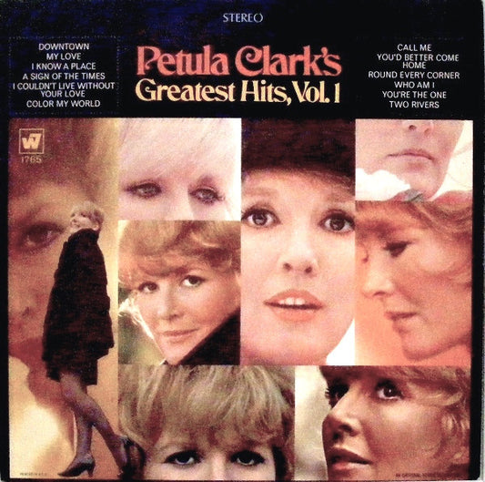 Petula Clark : Petula Clark's Greatest Hits, Vol. 1 (LP, Comp, San)