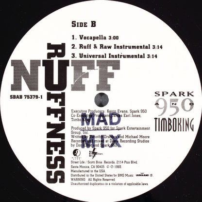 Spark 950 And Timbo King : Nuff Ruffness (12")