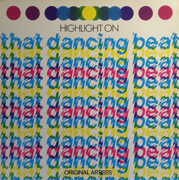 Various : Highlight On That Dancing Beat (LP, Comp)