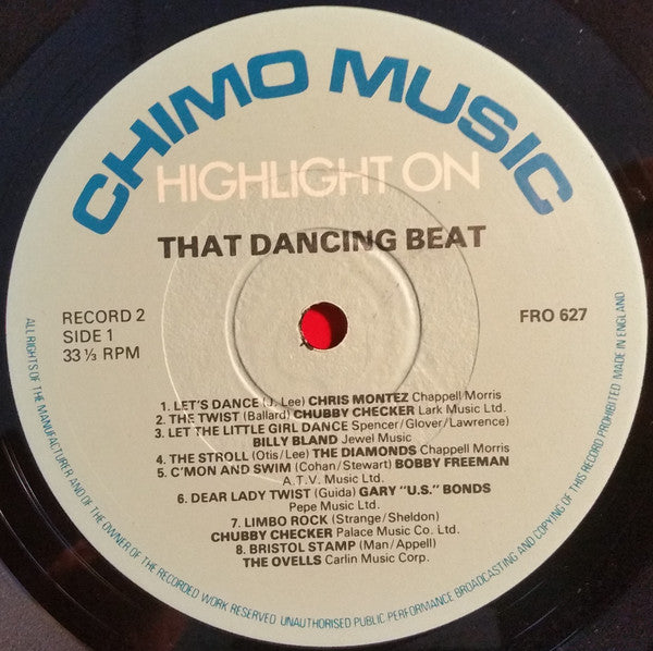 Various : Highlight On That Dancing Beat (LP, Comp)