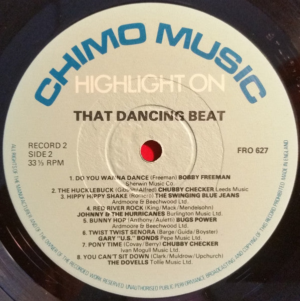 Various : Highlight On That Dancing Beat (LP, Comp)