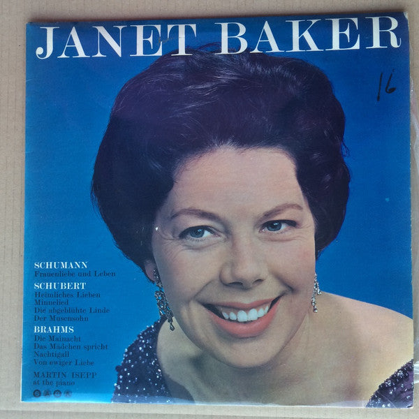 Janet Baker : Sings Schumann, Schubert & Brahms (LP, Mono)