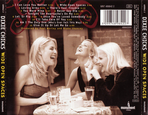 Dixie Chicks : Wide Open Spaces (HDCD, Album)