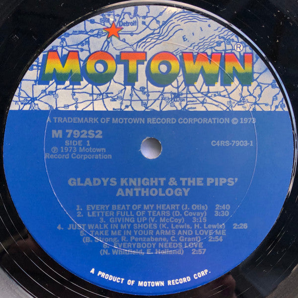 Gladys Knight And The Pips : Anthology (2xLP, Comp, Gat)